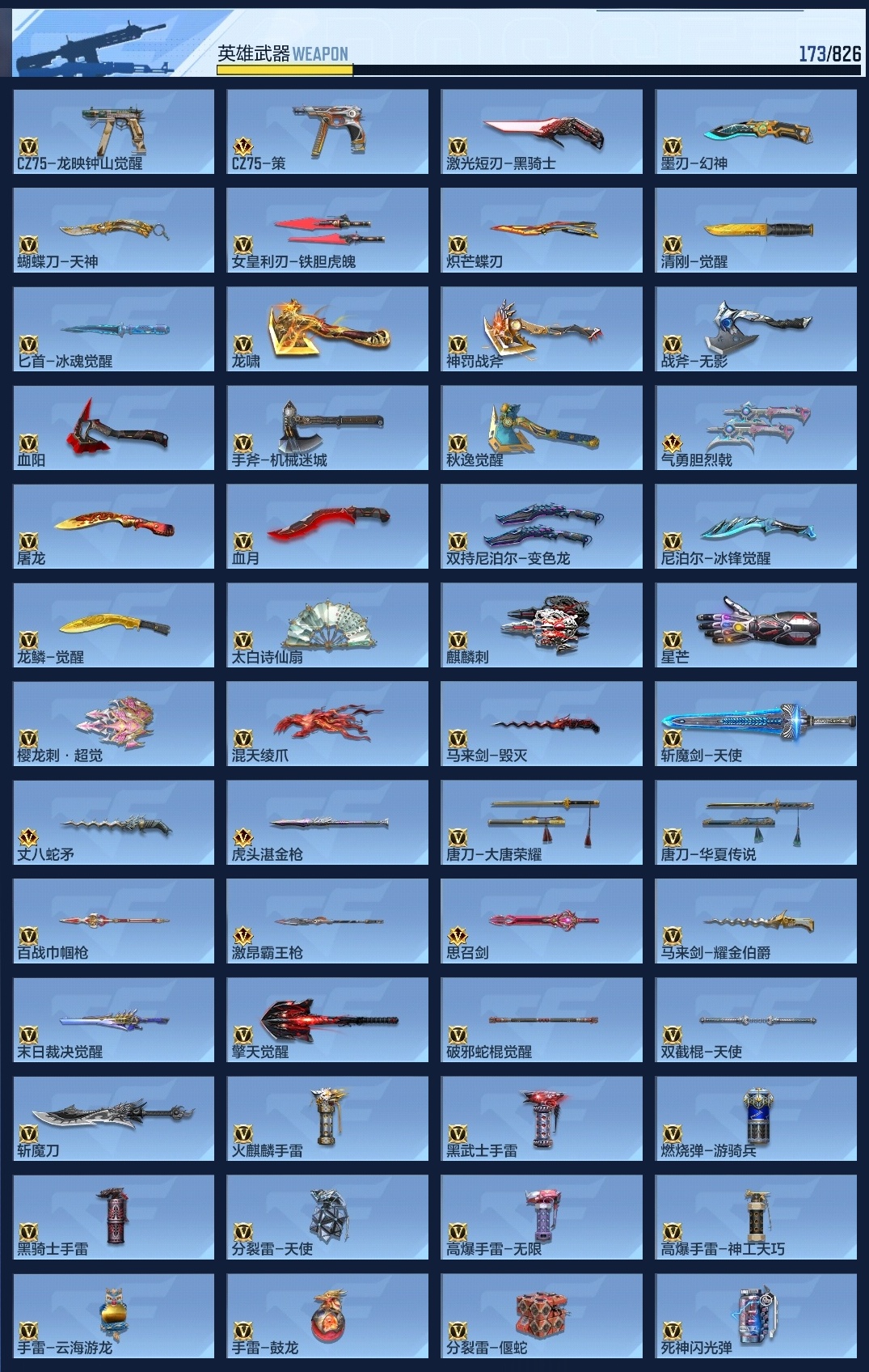 CFMWQ415964枪战王者账号详情图19