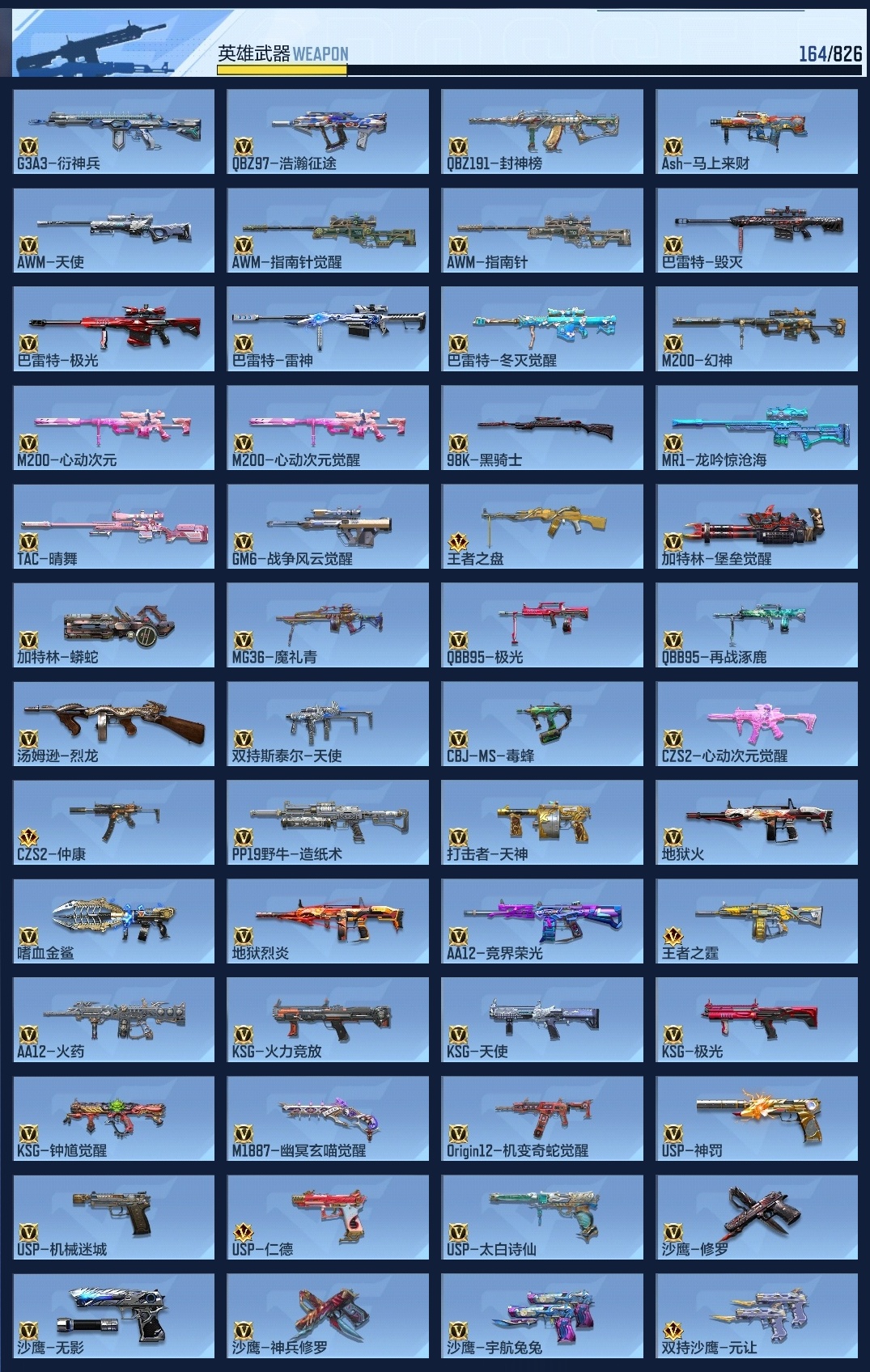 CFMWQ416787枪战王者账号详情图16