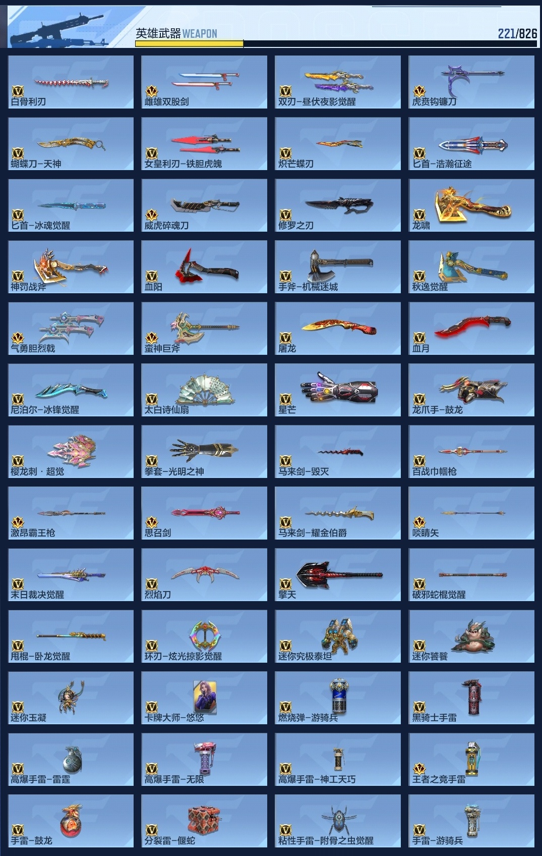 CFMWQ417483枪战王者账号详情图17