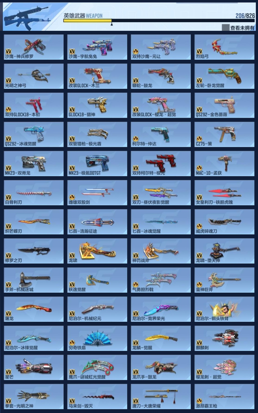 CFMWQ417567枪战王者账号详情图9