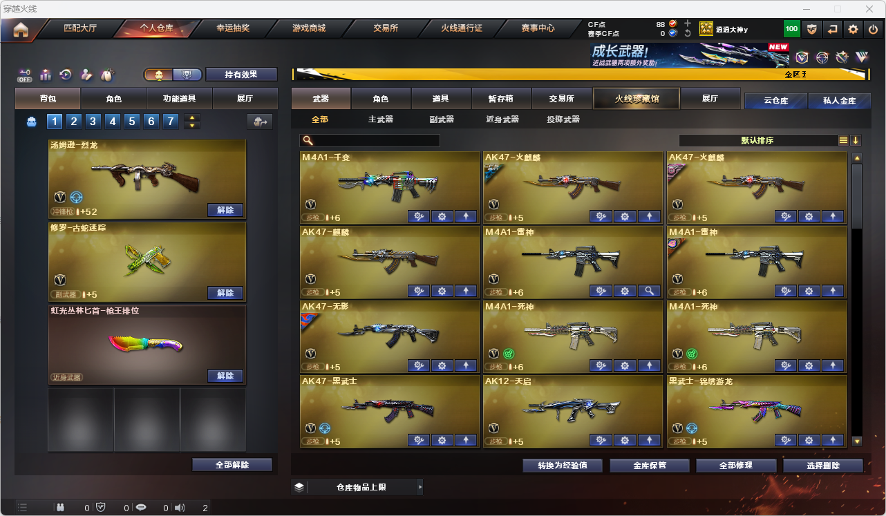 CFLC466803穿越火线账号详情图3