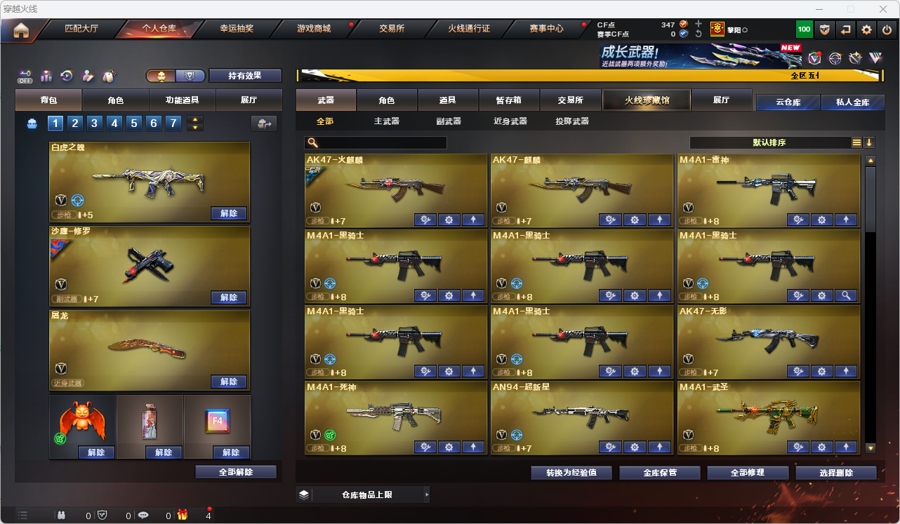 CFLC466817穿越火线账号详情图3