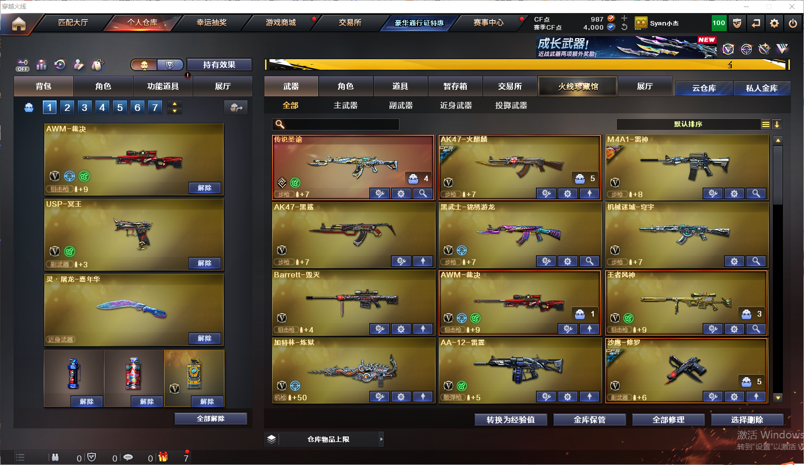 CFLC466823穿越火线账号详情图3