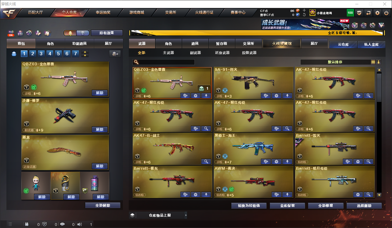 CFLC466809穿越火线账号详情图4