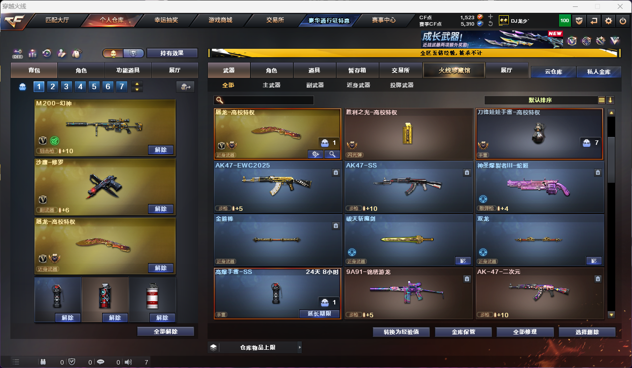 CFLC466842穿越火线账号详情图5