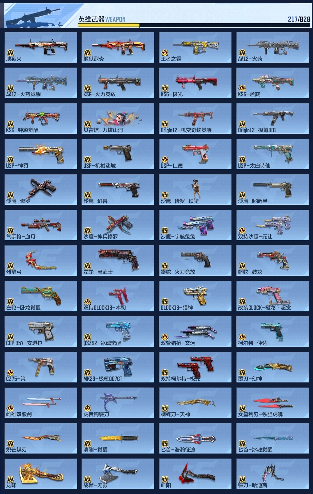 CFMZJY426204枪战王者账号详情图18