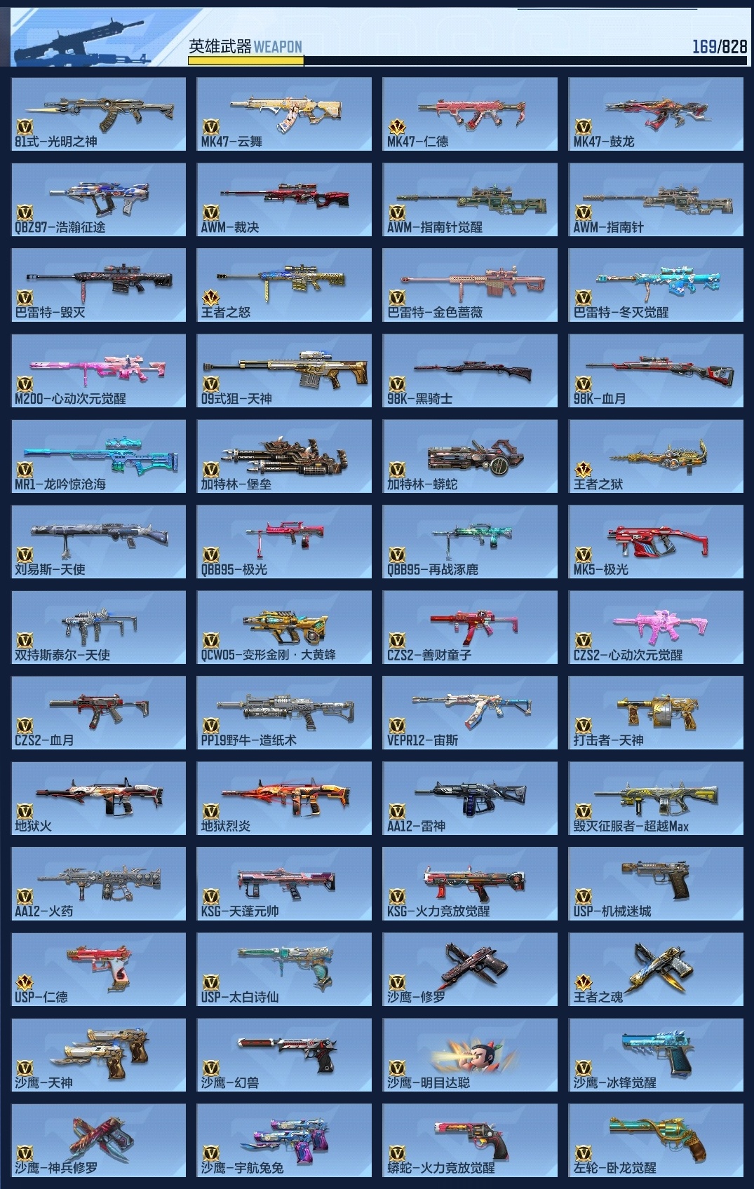 CFMZJY427830枪战王者账号详情图19