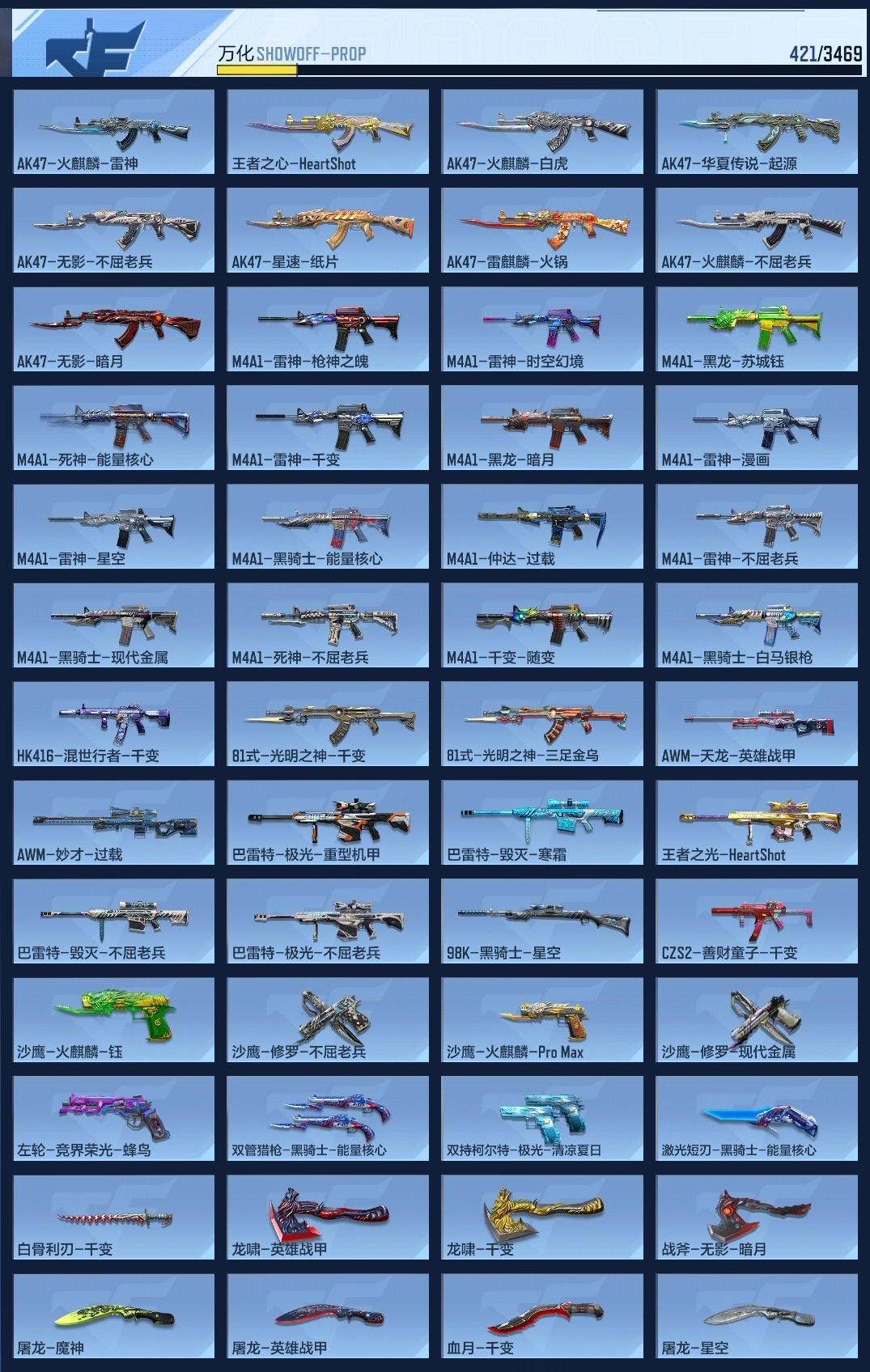 CFMZJY427830枪战王者账号详情图9