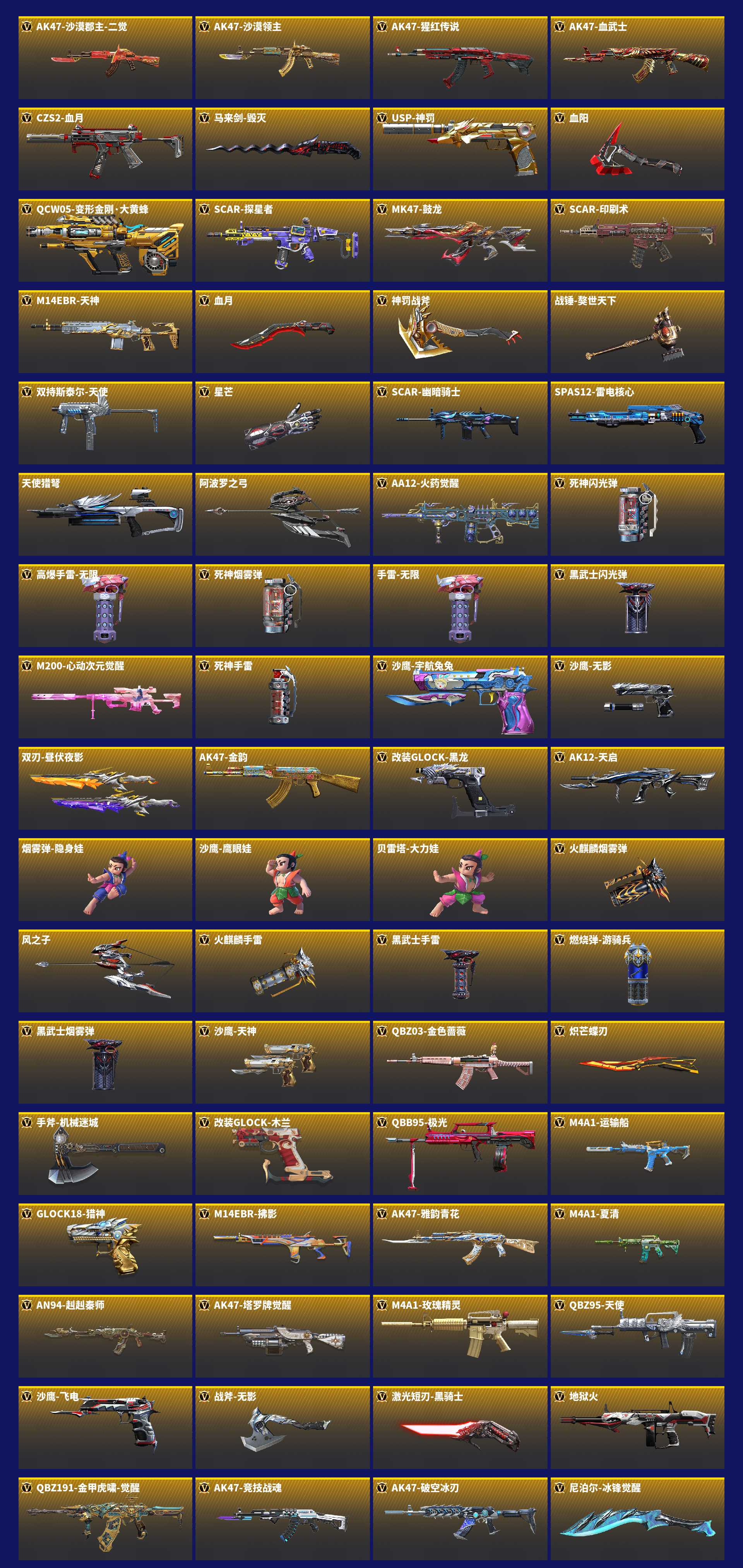 CFMZJY429730枪战王者账号详情图3