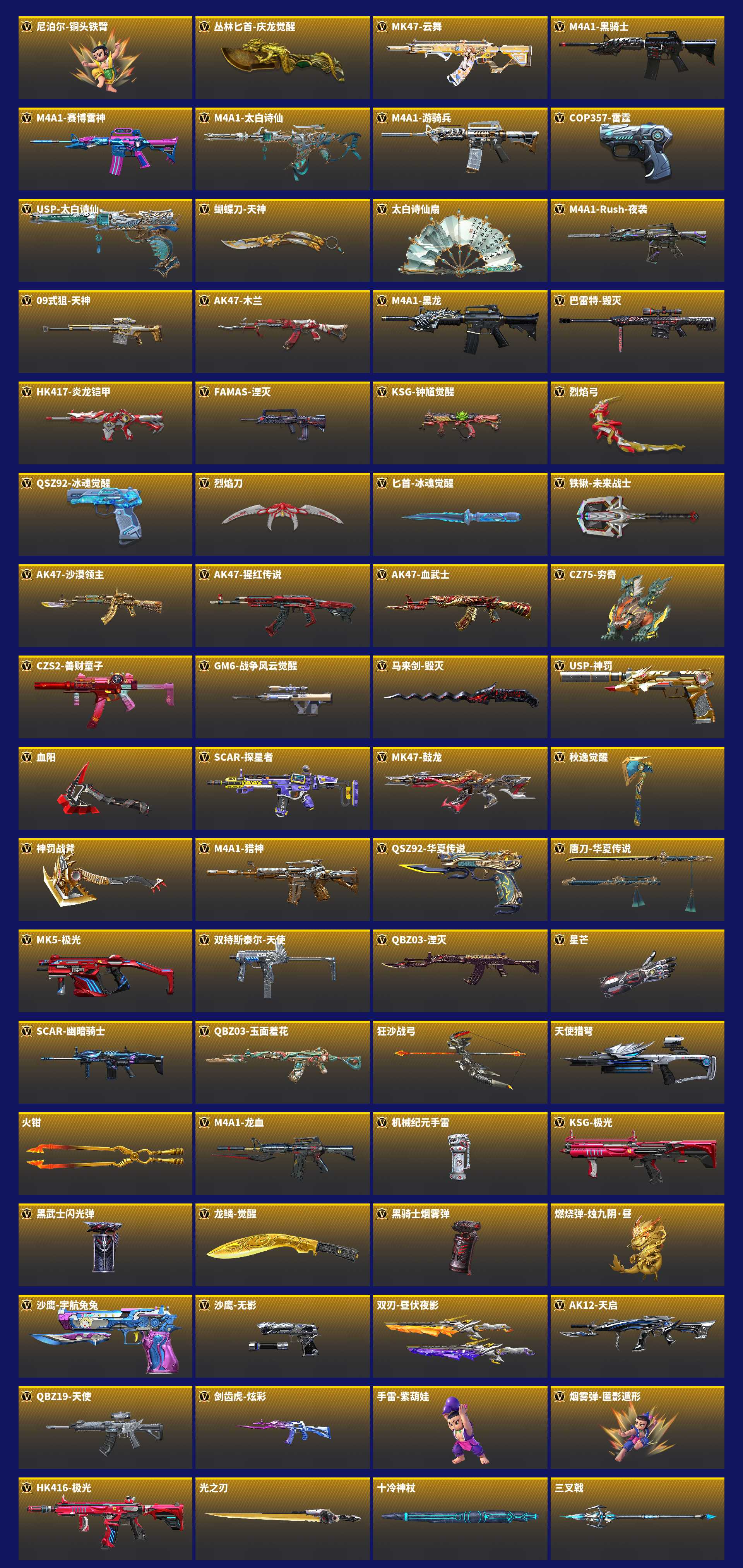 CFMZJY429718枪战王者账号详情图3