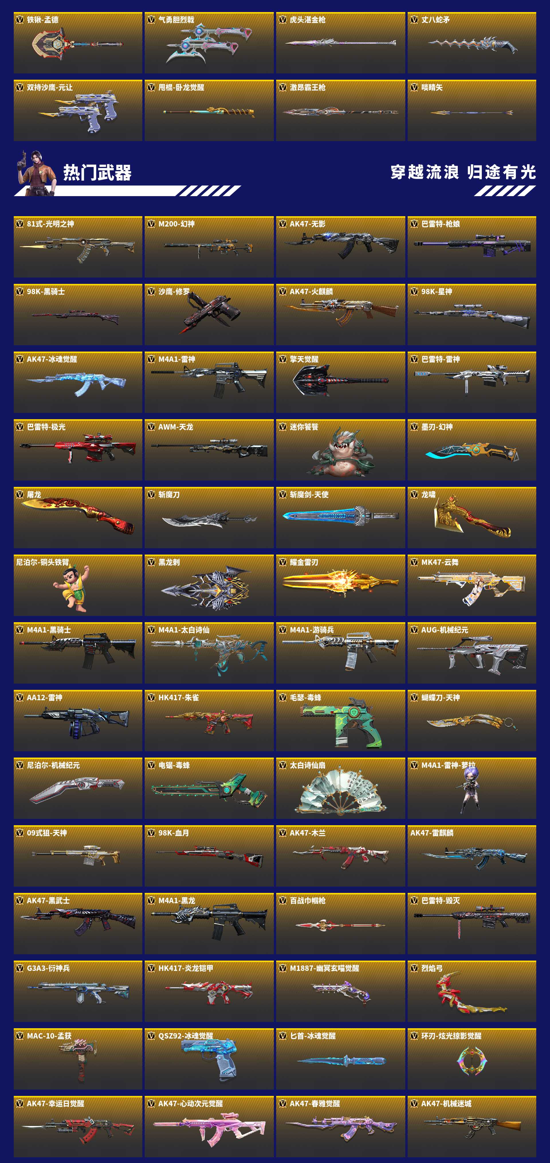 CFMZJY430162枪战王者账号详情图3