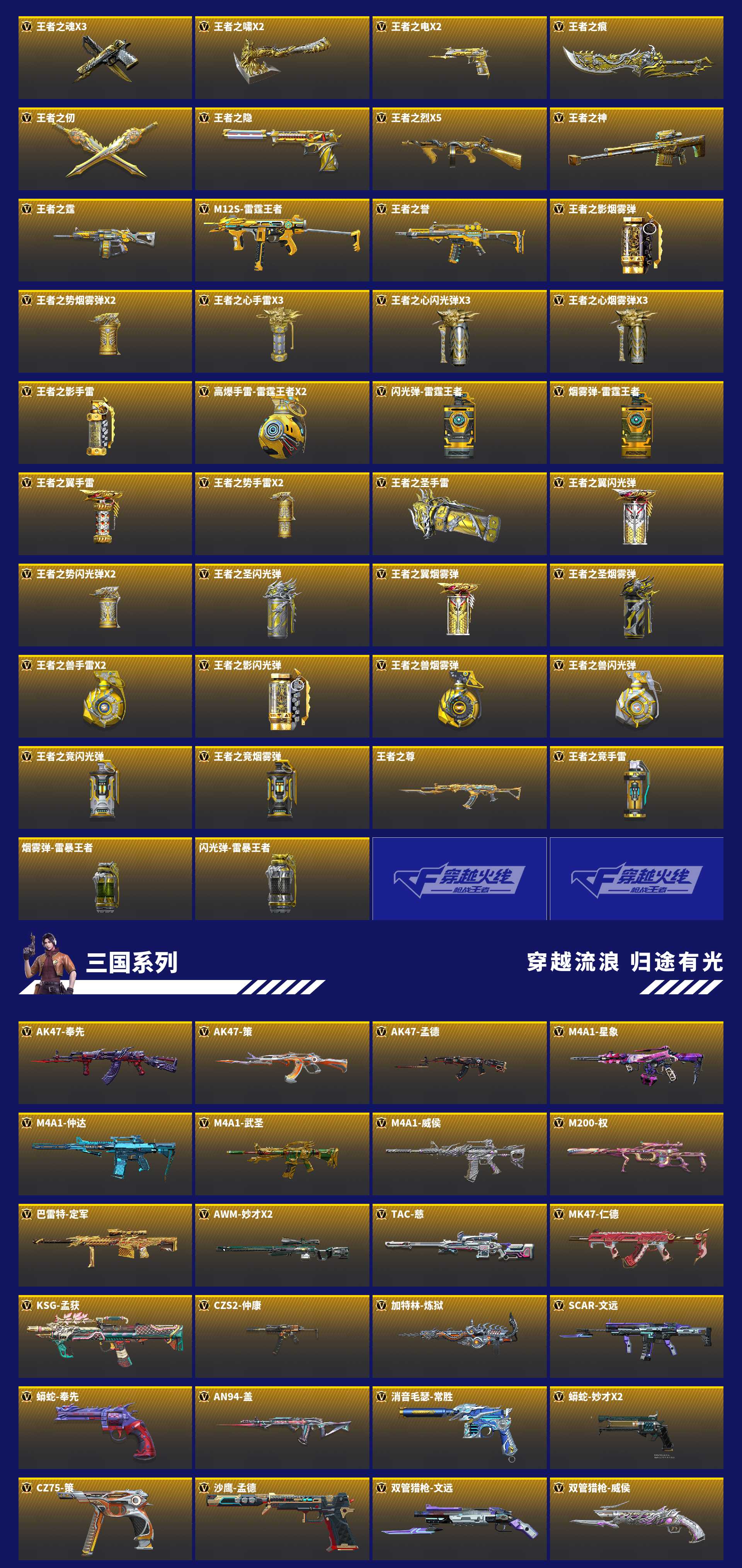 CFMZJY455861枪战王者账号详情图3