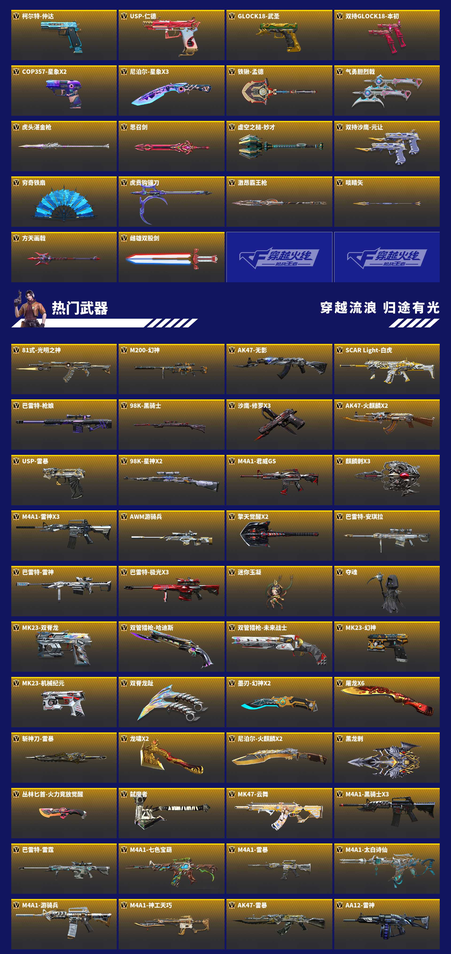 CFMZJY455861枪战王者账号详情图4