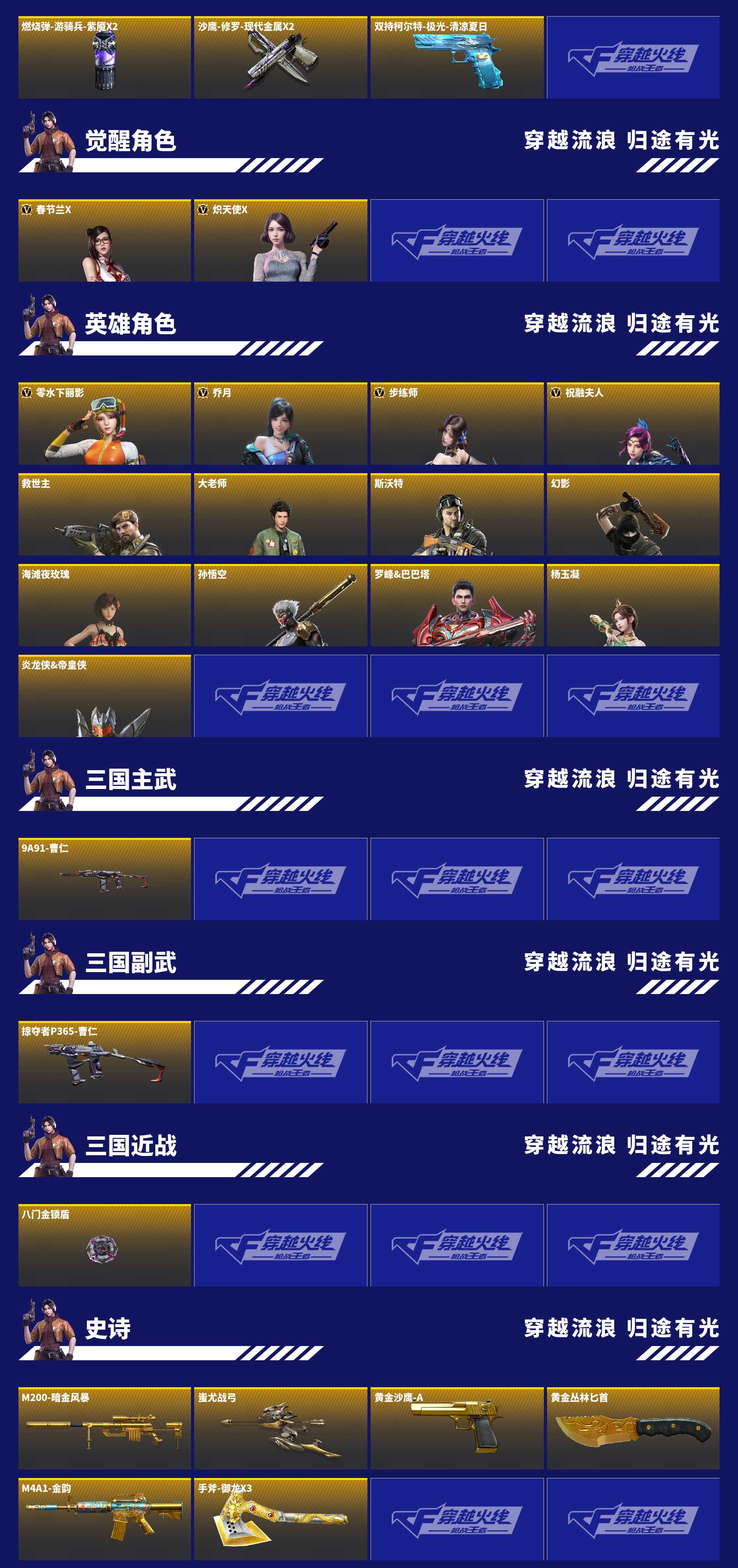 CFMZJY455939枪战王者账号详情图7