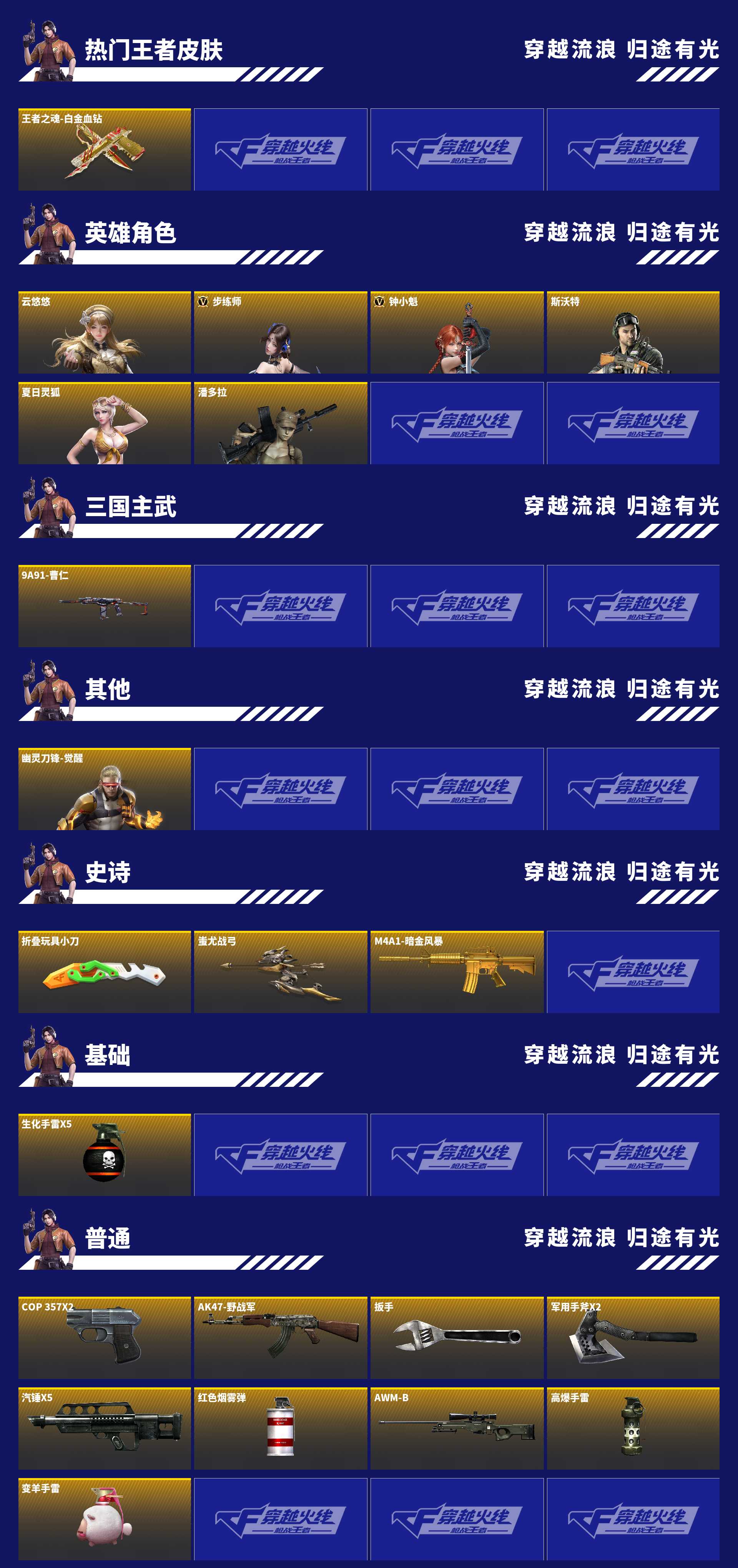CFMZJY456016枪战王者账号详情图9 CFMZJY456016枪战王者账号详情图9