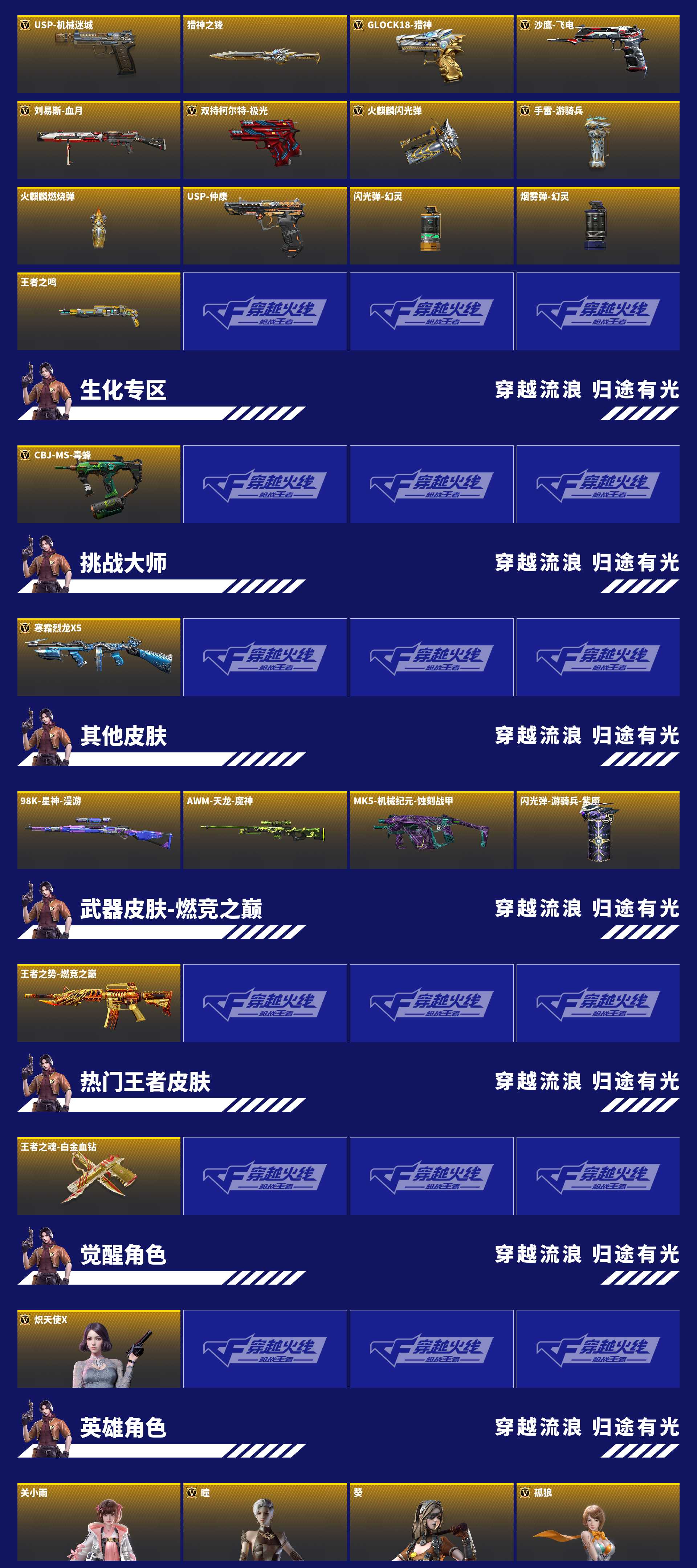 CFMZJY456723枪战王者账号详情图7 CFMZJY456723枪战王者账号详情图7