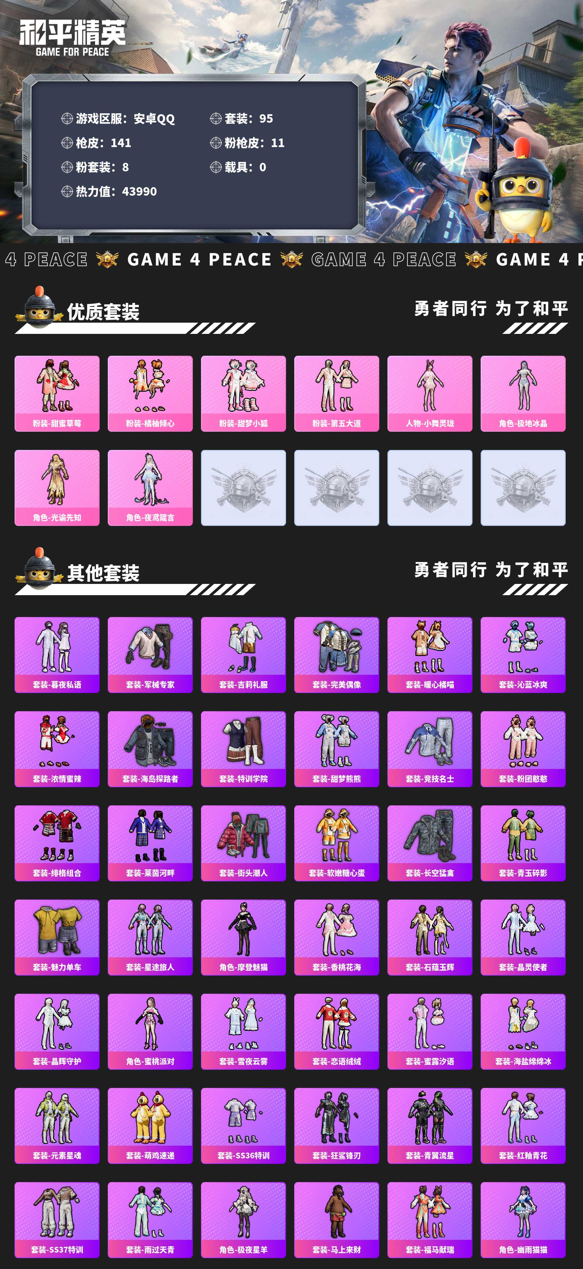 HPMMN4472442和平精英账号详情图6 HPMMN4472442和平精英账号详情图6